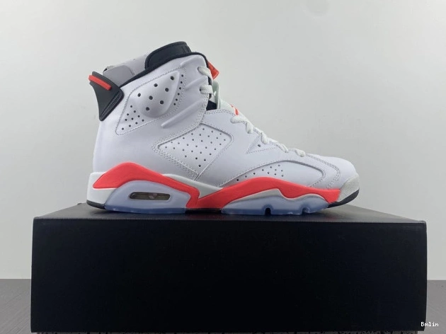 Bmlin Shoes White Infrared (2014) Jordan Retro 384664-123 6 0722